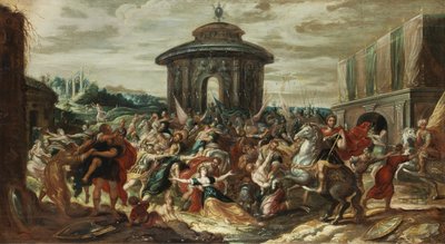 The Rape of the Sabine Women by Hans III Jordaens